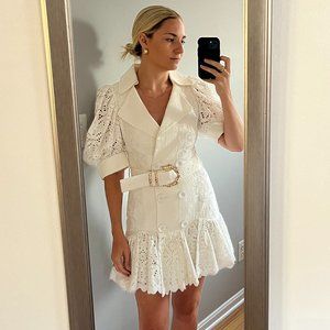 Acler White Lace Dress